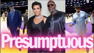 Kardashian fans are angry after Corey Gamble changed his outfit during an NBA game [upl. by Ynnatirb728]