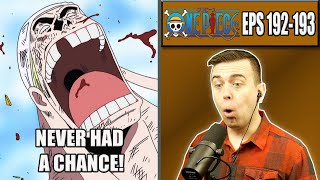 ENEL FINALLY DEFEATED  OP Episodes 192 and 193  Rich Reaction [upl. by Millie696]