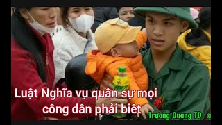 Luật Nghĩa vụ quân sự UBND xã Văn Lợi BCHQS xã trươngquangtv [upl. by Eisenhart505]