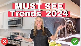 7 MUST SEE Modern Kitchen Design Trends for 2024 [upl. by Hinman]