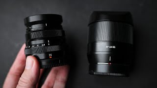 TTArtisan 35mm f18 Vs Fujifilm 35mm f2 WR [upl. by Adaiha]