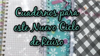 📚🎒 Cuadernos DIY y Agenda de Trabajo Ciclo Escolar 2425 [upl. by Anilecram471]