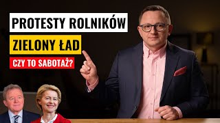 Wyjaśniam PROTEST rolników  Zielony Ład  Sabotaż Europy [upl. by Aneroc]