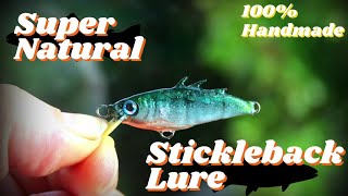 Lure Making  Super natural Stickleback Twitchbait [upl. by Reynard]