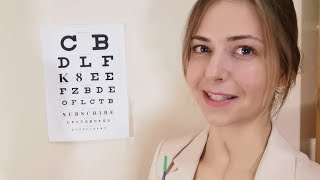 Eye Exam ★ASMR PO POLSKU ★ Okulista Badanie Wzroku ★ Follow the Finger Doctor [upl. by Halden]