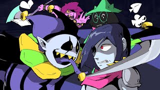 THE WORLD REVOLVING Jevil fight Deltarune animation [upl. by Honan]