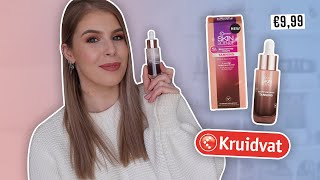 KRUIDVAT TANNING DROPS TESTEN  Zelfbruiner voor je gezicht ☀️🤍  Make Me Blush [upl. by Rinaldo]