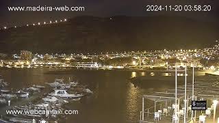 Port of Machico HD Live Webcam Madeira Island [upl. by Attenod]