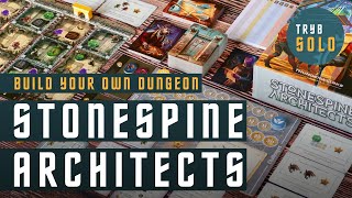 🇬🇧 Stonespine Architects  first impressions and how to play [upl. by Eyllib929]