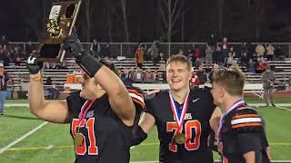 Port Allegany final kneel down and trophy presentation [upl. by Mcnelly]