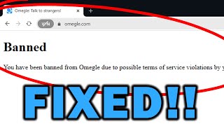 How To Get UNBANNED On OMEGLE 5 Best STEPS [upl. by Erbe]