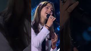 Le strofe di Dalla sono inconfondibili e con Alice i brividi sono assicurati 🤍 TheVoiceKidsIt [upl. by Ernaline]