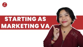 How To Get Started As A Marketing Virtual Assistant [upl. by Maryanne]