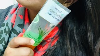 Should you buy Patanjali Aloe Vera Gel Honest Review [upl. by Achilles]