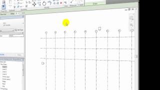 Revit Architecture  Adding Levels Grids and Reference Planes [upl. by Delamare]