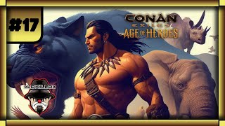 CONAN EXILES  ep17  FARMEO DE COLMILLOS DE JHEBBAL SAG  CONAN EXILES AGE OF HEROES [upl. by Eudocia]