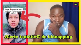 diaspora new att€ntion tentative de kidnapping 🙆 voici une victime [upl. by Assilev338]