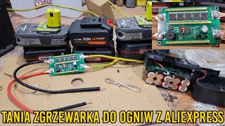 Tania zgrzewarka do ogniw liion Spotter z Aliexpress [upl. by Rehpotsihrc]