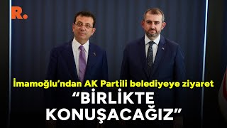 AK Partili Bünyamin Demir İmamoğlunu Güngören Belediyesinde ağırladı [upl. by Yatzeck]