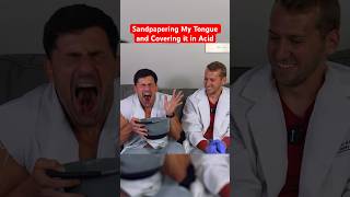 Sandpapering My Tongue amp Covering it in Acid science funny comedy [upl. by Chaddy713]