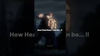 How Heartless I can be Jjk shorts anime edit [upl. by Ahsitak732]