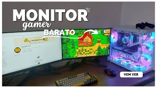 Unboxing Monitor Samsung 24 T350  Review Completo e jogando [upl. by Triny]