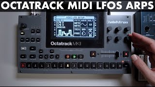 Elektron Octatrack  MIDI LFO Arps [upl. by Anaidni558]