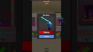 I Got The Palms Gun In Murder Mystery 2 shorts roblox mm2 [upl. by Loveridge]