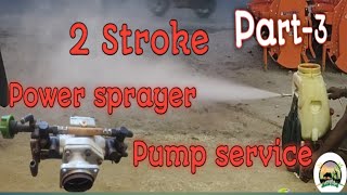 Power Sprayer 2 Stroke Pump service How to Two stroke Pump Service Part3 [upl. by Drapehs]