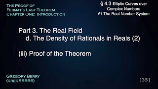 Proof of Density of Rationals in Reals 4313d [upl. by Akiem]