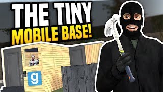 TINY MOBILE BASE BUILD  Gmod DarkRP  Hidden Printer Room [upl. by Junna237]