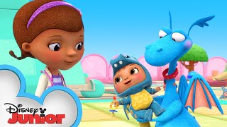 Stuffys Little Dragon 🐉  Doc McStuffins Baby  Disney Junior [upl. by Nelli28]