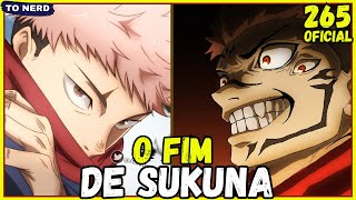 🤯VITÓRIA YUJI ITADORI DERROTOU SUKUNA JUJUTSU KAISEN 265 OFI [upl. by Annas]