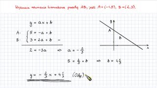 Pigułka Równanie kierunkowe prostej 1 [upl. by Ardekal]