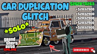 UPDATED SOLO CAR DUPLICATION GLITCH  GTA 5 ONLINE  AFTER PATCH 169 LESS THAN 5 MINS [upl. by Katzen]