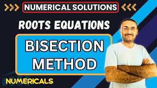 Bisection Method  Roots of Algebraic amp Transcendental Equations  Numerical Solutions  Btech  BCA [upl. by Pascale]