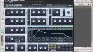 Drum amp Bass Reese In Massive  Heavy Modulated Reese Bass With Raspy Top [upl. by Gabbert779]