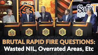 BRUTAL RAPID FIRE QUESTIONS ON WASTED TENNESSEE NIL AND MORE [upl. by Silloc]