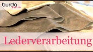 burda style – Lederverarbeitung [upl. by Cutlip406]