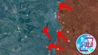 Bakhmut Front Update  Russia Advances Further Threatens Bakhmut Ukraine War Map Analysis [upl. by Pilif]