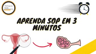 Síndrome dos ovários policísticos APRENDA SOP EM 3 MINUTOS [upl. by Lewse]