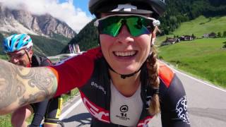 Climb till you drop Crazy elevation at Maratona Dles Dolomites with Pirelli [upl. by Reseta856]