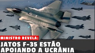 Ministro revela Caças F35 dos EUA foram usados na Guerra da Ucrânia para localizar defesas russas [upl. by Enad]