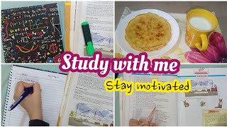 Study with me 🦋🌼 class 7th Preparing for exams  making Pancakes and more  Syeda Warisha [upl. by Ty]