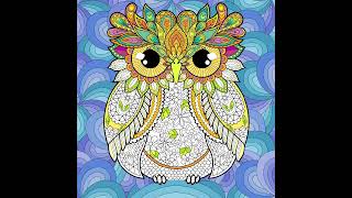 The Zen Color Owl [upl. by Milone]