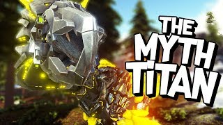 ARK Survival Evolved Ep 41  THE MYTH TITANOSAUR Modded Survival [upl. by Ocirrej]