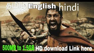 300 2006 Tamil and multi language Movie HD 720p Download amp Watch Online links in discretion [upl. by Bigod]