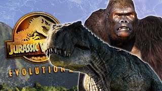 The King Kong and VRex Mod  Jurassic World Evolution 2 [upl. by Gerhan712]