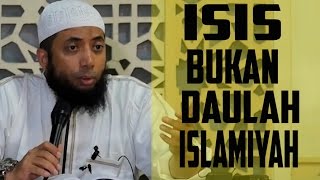 ISIS bukan Daulah Islamiyah  Ustadz Dr Khalid Basamalah MA [upl. by Grogan990]