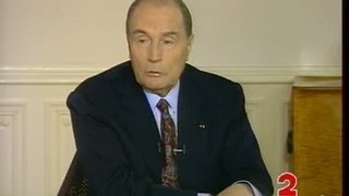 Entretien à lElysée avec François Mitterrand [upl. by Ahtar]